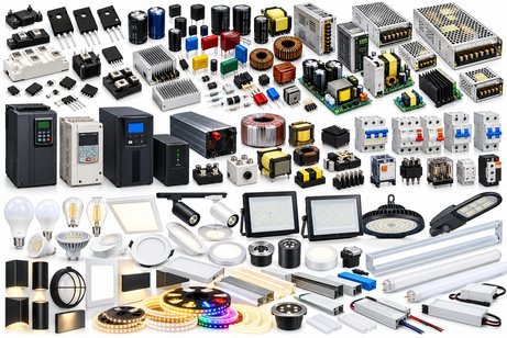 Power supplies, inverters, UPS units, LED lights and drivers